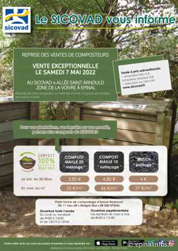 SICOVAD - Vente de composteurs individuels - Epinal infos - Epinal Infos