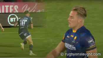 Duhan van der Merwe bulldozes over Gloucester pack in unstoppable try - Rugby OnSlaught