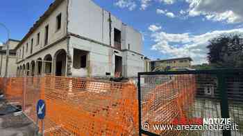 Mancano i ponteggi, cantiere di via Filzi ancora fermo. Slittano i tempi per la caserma della Municipale? - ArezzoNotizie