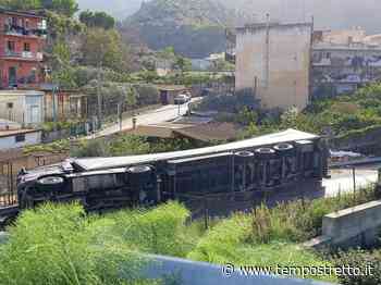 Messina. Svincolo di San Filippo riaperto a due giorni dall’incidente - Tempo Stretto