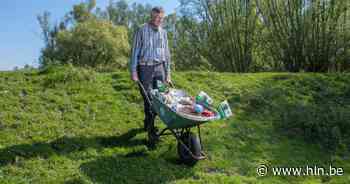 Pelgrim met kruiwagen doet 't Hof BysSONder aan - Het Laatste Nieuws