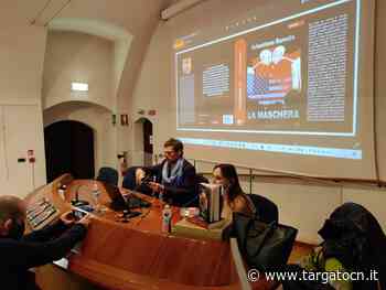 Al Castello di Fossano, Sabastiano Ramello ha presentato per la prima volta il suo romanzo "La maschera" - TargatoCn.it