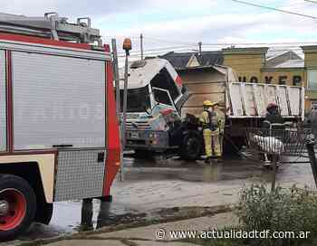 Se incendió un camión de Santa Elena - Actualidad TDF