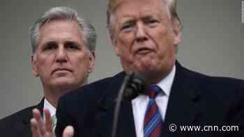 Analysis: Donald Trump has Kevin McCarthy right where he wants him