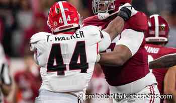 Jaguars make Travon Walker the first overall pick, as expected