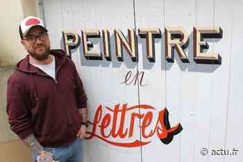 PORTRAIT. Christophe Renard, peintre en lettres à Villiers-sur-Marne - actu.fr