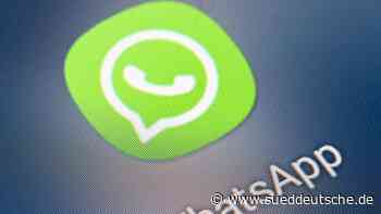 Internet - Kurzzeitige Störung beim Messenger-Dienst WhatsApp - Service - Süddeutsche Zeitung - SZ.de