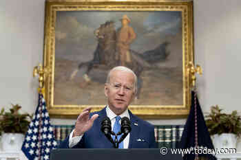 Biden says he’s considering student debt forgiveness, but less than $50,000