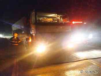 Caminhão pega fogo na rodovia entre Brusque e Botuverá - rc.am.br