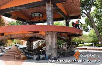 Así se ve el Zócalo de Iguala al comenzar obras de remodelación - Quadratin Guerrero