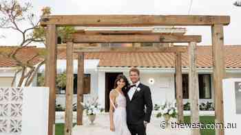 How a Geraldton couple turned an overgrown garden into the ultimate backyard wedding venue - The West Australian