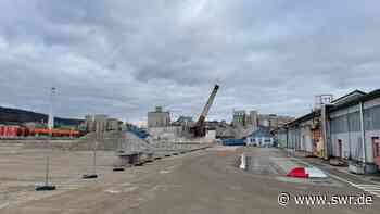 Sprengung von Schornstein auf Ex-Eternit-Gelände bei Heidelberg - SWR Aktuell