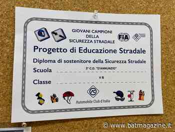 Trani - Gli studenti del 3° Circolo "D'Annunzio" a scuola di educazione stradale con Aci - BAT Magazine