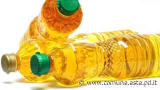 OLIO ESAUSTO ALIMENTARE…come raccoglierlo e dove buttarlo? - Comune di Este