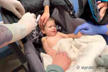 Damian Markham receives first treatment - Santa Clarita Valley Signal