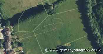 Pictures from above show phallic-shaped pattern mowed into field - Grimsby Live - Grimsby Live