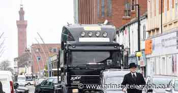 Freeman Street halted and air horns blast out in tribute to Grimsby lorry driver - Grimsby Live