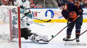 Hyman's OT winner lifts Oilers past Sharks for 6th victory in last 7 games