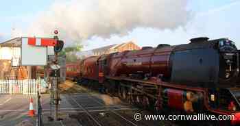 Historic Duchess of Sutherland steam train passing through Cornwall - live updates - Cornwall Live