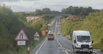Man rushed to hospital after motorcycle crash on A30 - Cornwall Live