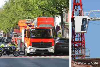 Müllsammler besetzt auch am Freitag weiter Baukran an der Hammer Straße
