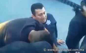 VIDEO Balean a policía que ayudó en choque en Coacalco | El Universal - El Universal