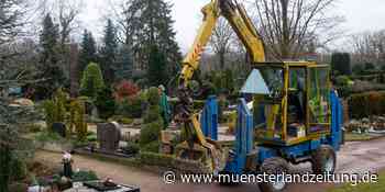 Friedhof ist auch Arbeitsplatz: Stadtlohn baut eine neue Betriebshalle - Münsterland Zeitung