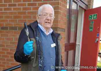Barrhead care home resident takes on maintenance role at age of 85 - Glasgow Times
