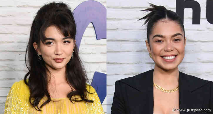 Rowan Blanchard Dazzles in Yellow Fringe Dress at 'Crush' Movie Premiere with Auli'i Cravalho