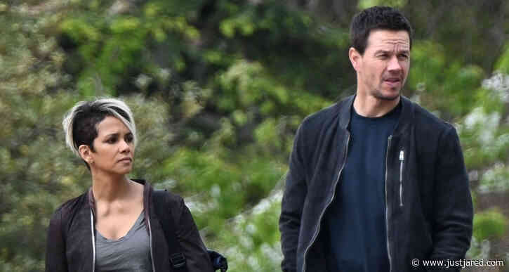 Halle Berry & Mark Wahlberg Take Over London's Hyde Park to Film 'Our Man From Jersey'