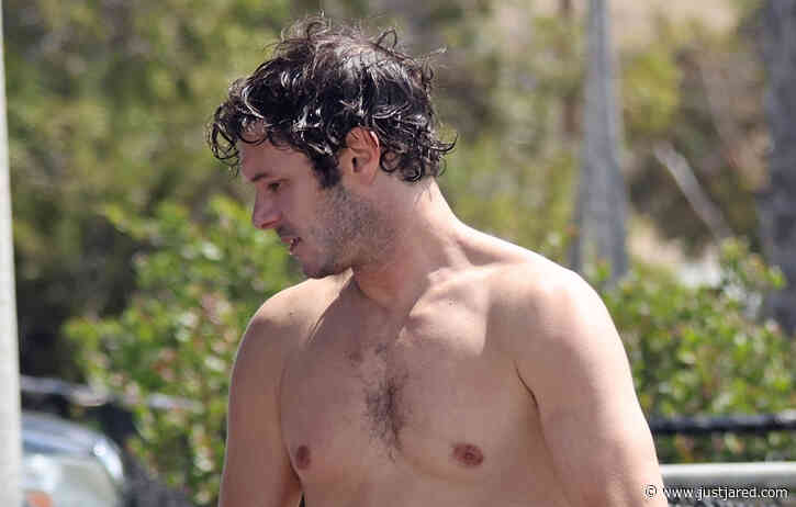 Adam Brody Goes Shirtless After Surfing Date with Leighton Meester - See the Photos!