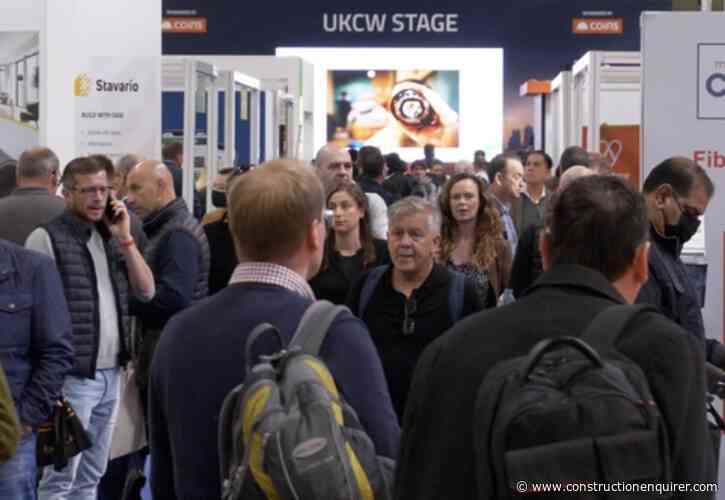 UK Construction Week London opens its doors next week