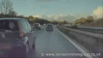 Video shows shocking driving on Lancashire's roads