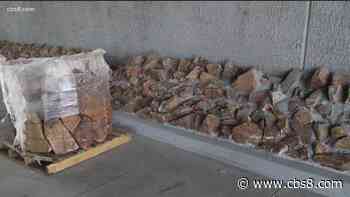 Using 'hostile architecture' in San Diego as a homeless deterrent - CBS News 8