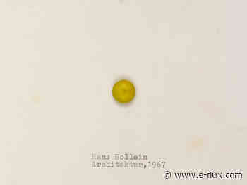 Sick Architecture Talks - Live - E-Flux