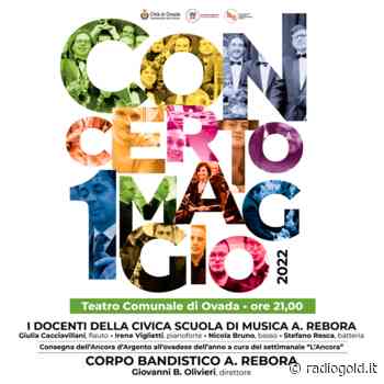 Concerto del Primo Maggio al Teatro Municipale di Ovada - Radio Gold