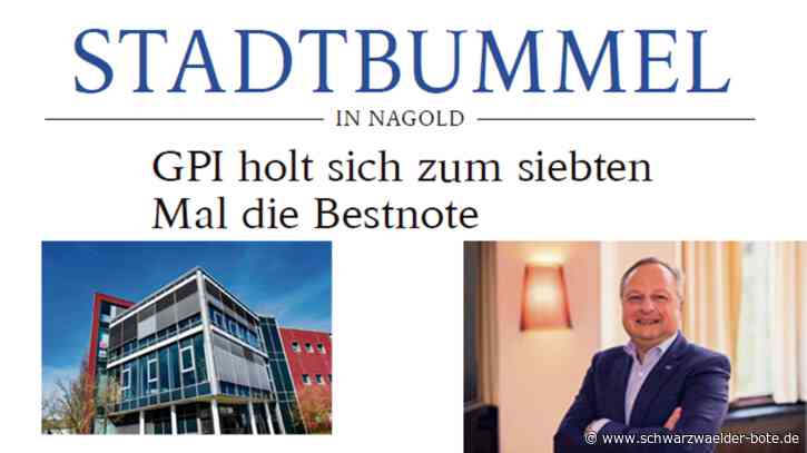 Anzeige: GPI holt sich zum siebten Mal die Bestnote