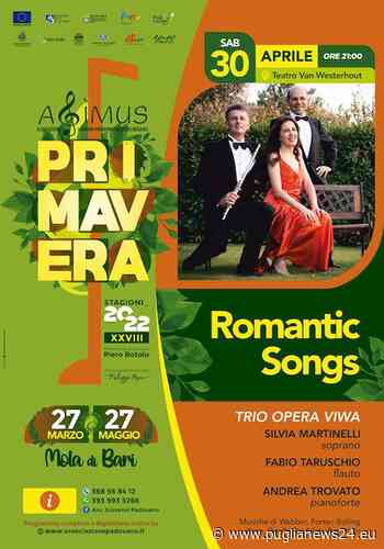 Il Trio Opera Viwa in “Romantic Songs” a Mola di Bari - Puglia News 24
