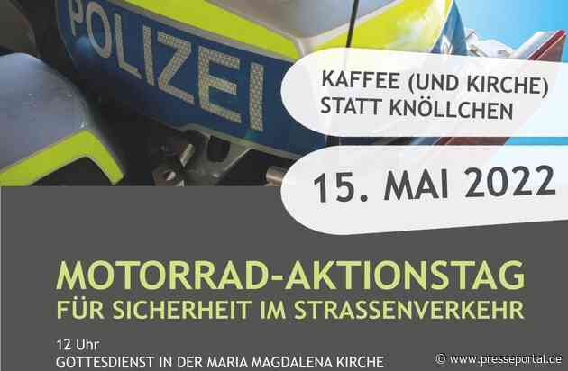 POL-DH: --- Motorrad Aktionstag unter dem Motto "Kaffee (und Kirche) statt Knöllchen" ---