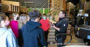Des lycéens de Saint-Jo, à Lorient, chez le torréfacteur gourinois L’Hermine Gourmande - Le Télégramme