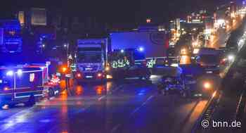 Sechs Verletzte nach Unfall auf der A5 bei Bruchsal-Büchenau: Autobahn zeitweise gesperrt - BNN - Badische Neueste Nachrichten