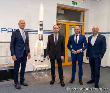 Staatsminister Aiwanger besucht Raumfahrtunternehmen MT Aerospace in Augsburg | Presse Augsburg - Presse Augsburg