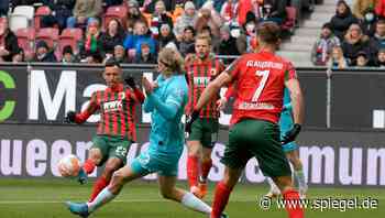 Deutlicher Sieg gegen Wolfsburg: Augsburger Erfolg im Abstiegskampf – Iago trifft nach 50 Sekunden - DER SPIEGEL