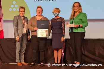 Olds College athletics manager receives leadership excellence award - Mountain View TODAY