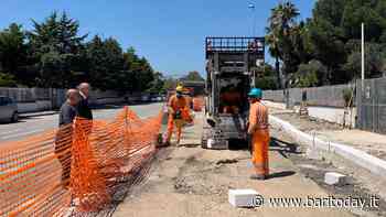 Cantieri a Santo Spirito, il sopralluogo su via Speranza: "Strada trasformata". Avanzano i lavori anche in via Udine - BariToday
