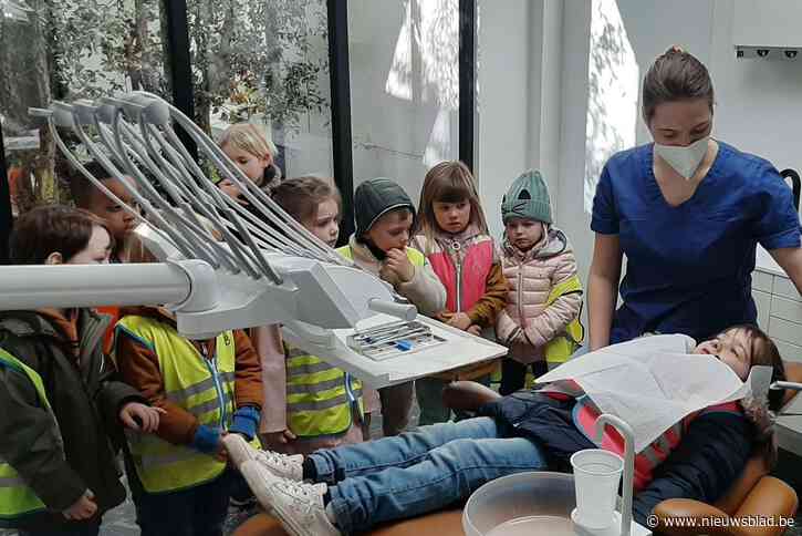 Met de klas naar de tandarts