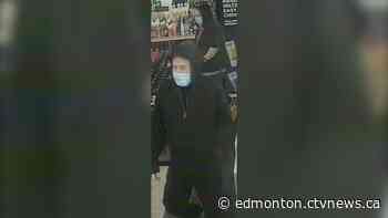 Woman arrested after armed liquor store robbery, Edmonton police still searching for man - CTV News Edmonton