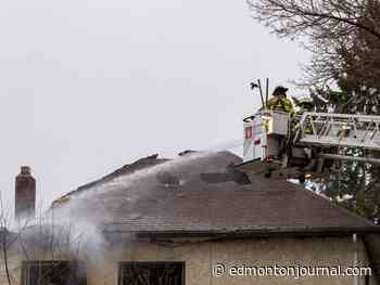 Firefighters respond to vacant building fire in central Edmonton - Edmonton Journal