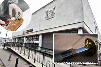 Watford man sentenced for having samurai sword and cocaine