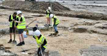 Mogelijks twee Romeinse pottenbakkersovens aangetroffen op Steenakker | Wervik | hln.be - Het Laatste Nieuws